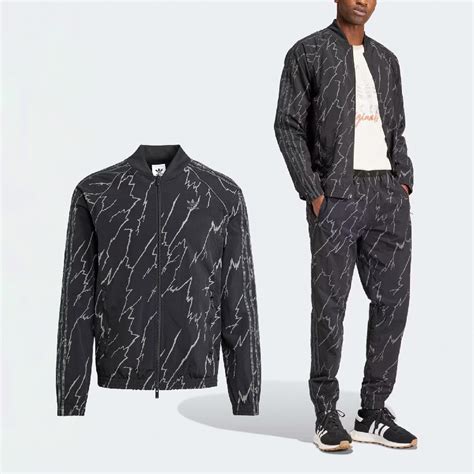 Adidas Man Allover Print SST Originals Jacket (IZ3288) black